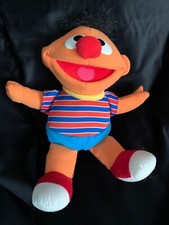 Tickle Me Ernie Tyco Kitzel mich Stofftier Vintage Sesamstraße Plüschfigur H30cm