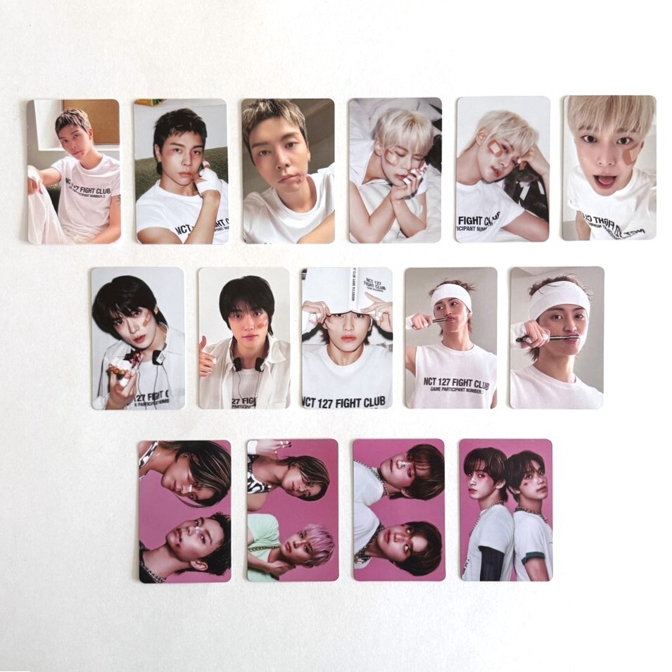 NCT127 ポストカード NCT 127 - 14 POSTCARD + HOLOGRAM PHOTO CARD SET