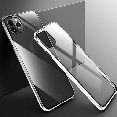 For iPhone 12 5.4 6.1 6.7 inch Tempered Glass Magnetic Phone Case Cover Bumper - Zdjęcie 15 z 18