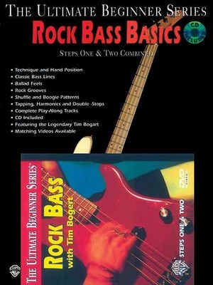 Ultimate Beginner Series Mega Pak Rock Bass Basics Tim Bogert Bas