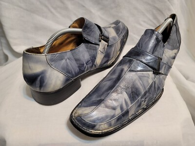 white christmas dresses Men Handwoven Two Tone Brown Penny Leather Loafer