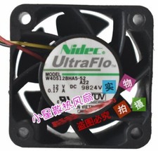 NIDEC 4028 4CM W40S12BHA5-52 12V 0.17A Switch High Airflow Cooling Fan