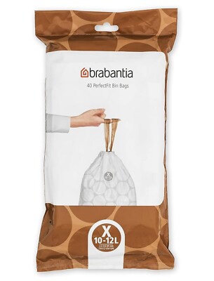 Brabantia PerfectFit Beutel x 10-12 Liter Spender 40 Beutel