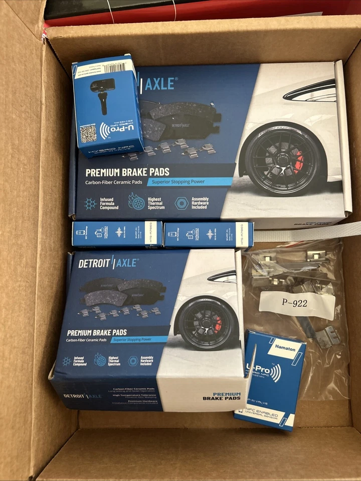 Cadillac CTS 2007 kit de pastillas de freno delanteras y rotores traseros Foto 3 de 4