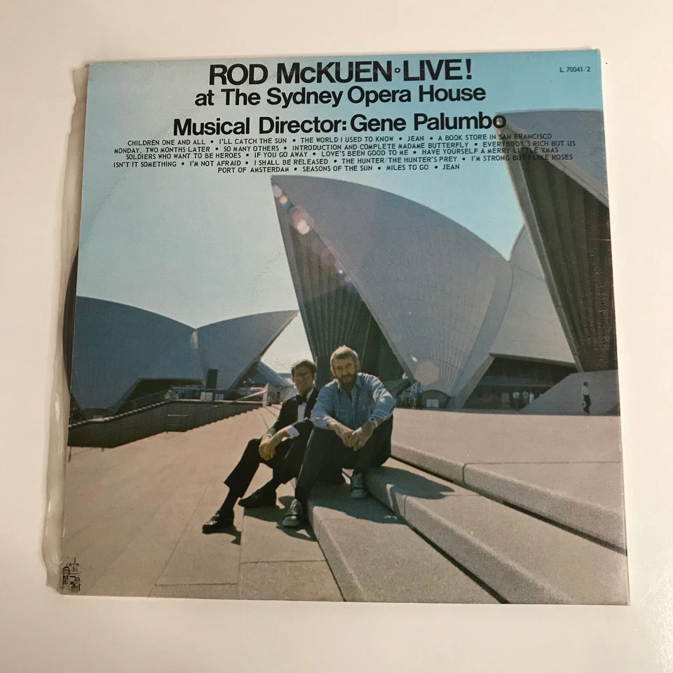 Rod McKuen Live at The Sydney Opera House Vinyl Lp Gatefold Record Album 1974 - Image 2 of 4