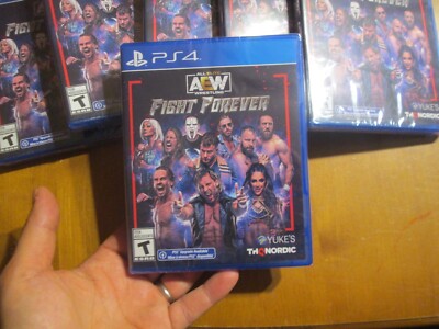 Aew: Fight Forever PS4 PLAYSTATIONS 4 ALL ELITE '' UPGRADE PS5 '' WRESTLING NEW