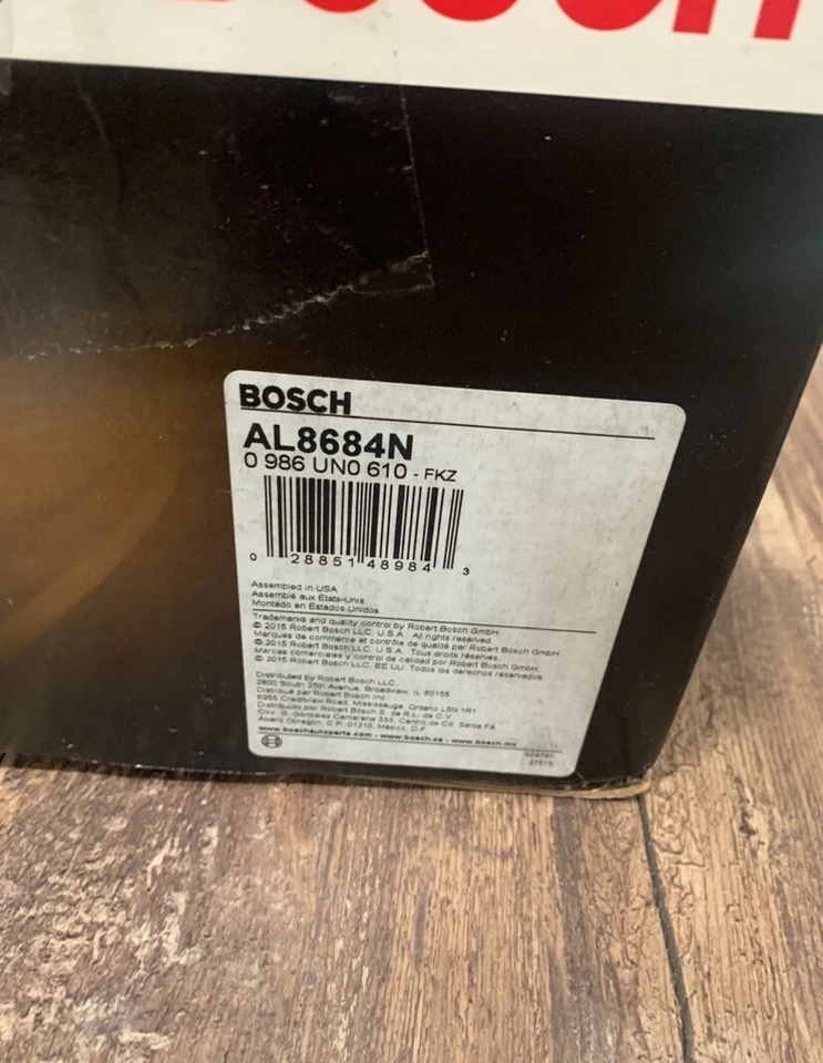 Alternador Bosch AL8684N fabricante de equipos originales para camioneta Chevrolet Blazer C1500 C2500 C3500 K1500 Foto 2 de 4