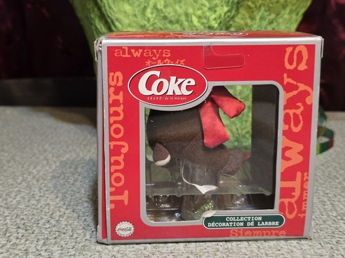 Coca-Cola Christmas Ornament Trim A Tree Collection Polar Bear Bottle With Coke - Picture 3 of 8