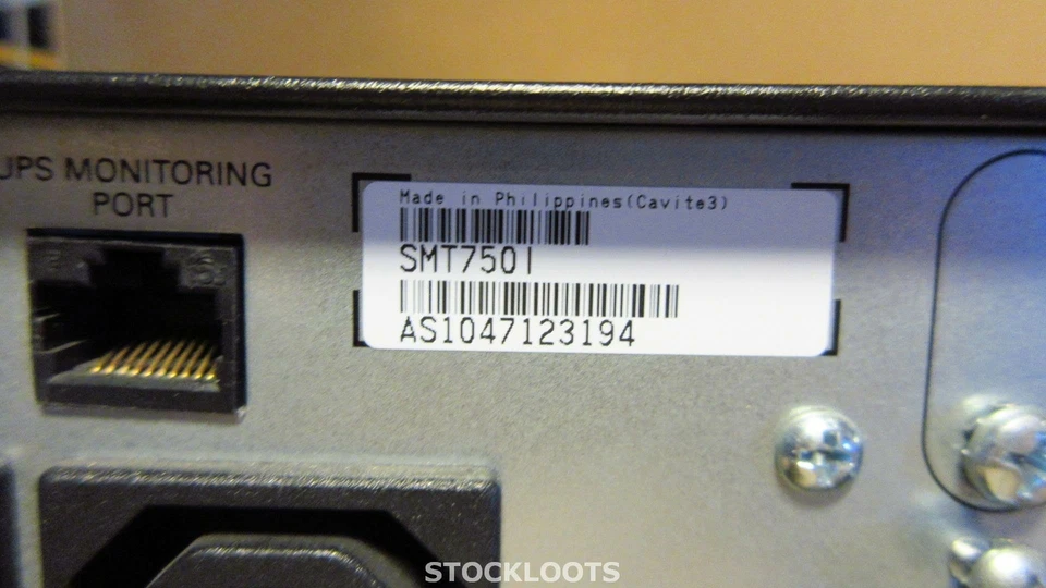 APC SMT750I Smart-UPS 750VA 500W USV UPS Uninterruptible Power Supply 230V EU - Bild 3 von 3