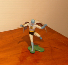 Vintage 1966 Ideal Batman Figure with Cape - Justice League of America Playset