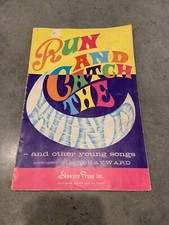 Vtg Run And Catch The Wind And Other Young Songs Piano & Vocal Made In USA