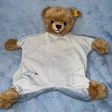 Steiff Sleep Well Bear Blue Comforter baby Se...