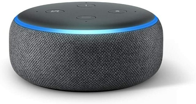 echo dot smart speaker with alexa