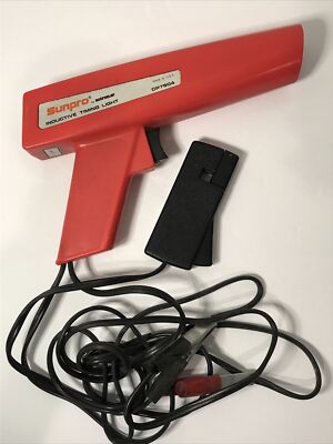 Vintage SUNPRO by Actron Inductive Timing Strobe Light CP7504 Made In USA