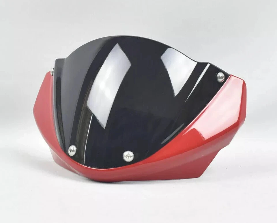 Windshield Windscreen Front Sport Fairing for Ducati Monster 696 795 796 1100 Foto 2 de 4