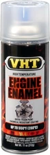 VHT High Temp Paint SP145; Engine Enamel 11oz Aerosol Gloss Clear 550°F