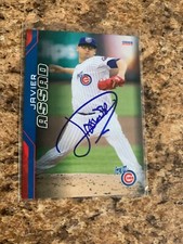 Javier Assad Signed 2023 Iowa Cubs Team Set Auto Chicago Cubs # 3