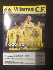 VILLAREAL C.F v CD LEGANES REVISTA OFFICIAL PROGRAMME COPA DEL REY 10/01/2018