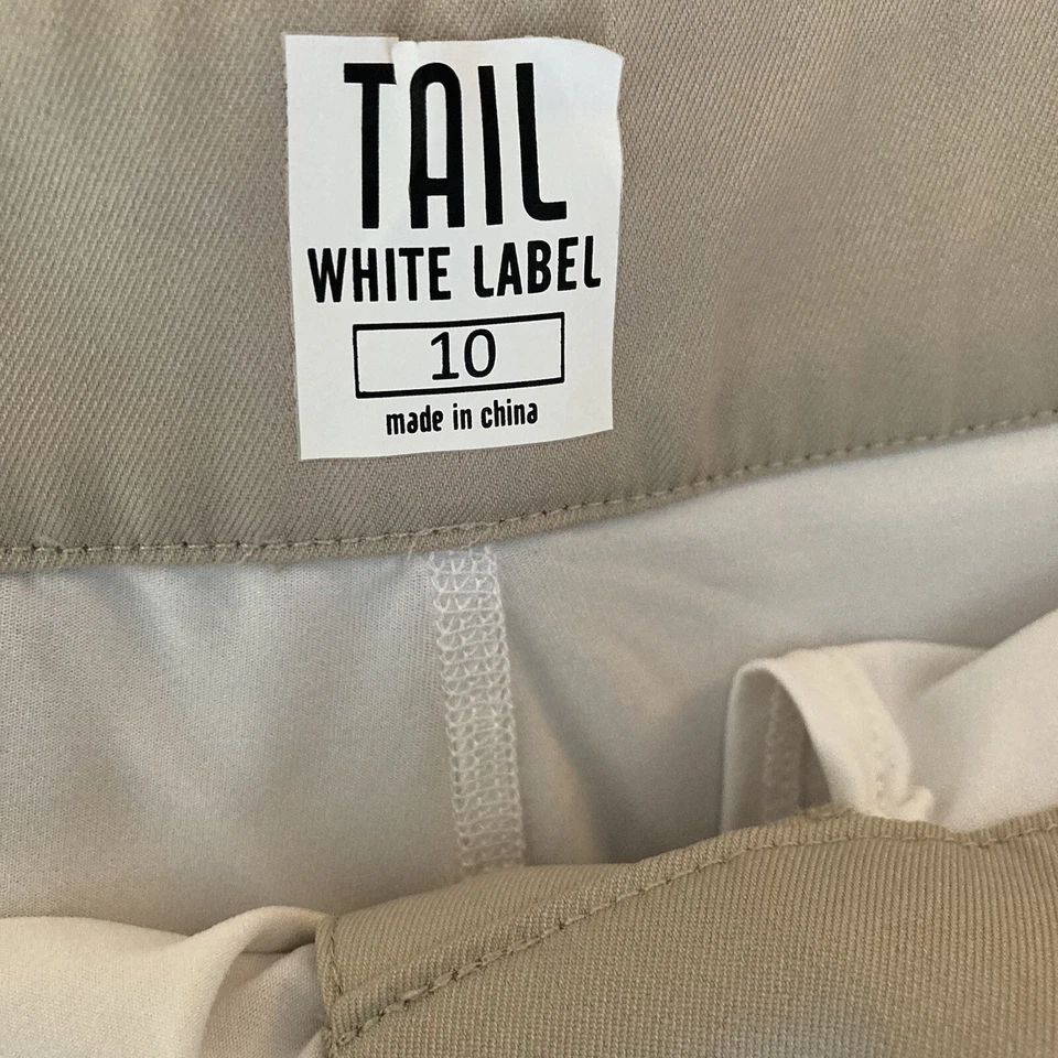 Pantalones cortos de cola para mujer talla 10 Bermudas caqui golf tenis Foto 3 de 4