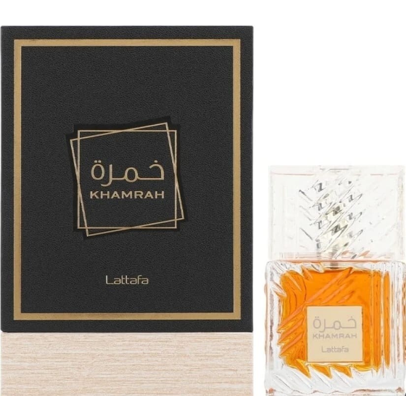 Lattafa Perfumes Khamrah Unisex Eau de Parfum Spray 3.4 Ounce عطر