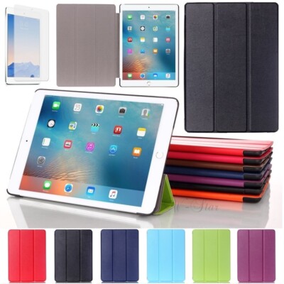 Edle Smart Cover Apple iPad (10.2'') 7.Gen 8.Gen Schutz Hülle Etui Tasche Case