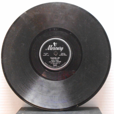 Wedding Bells/Release Me/Patti Page & Rusty Draper (10'', 78 rpm, Mercury, 5895)