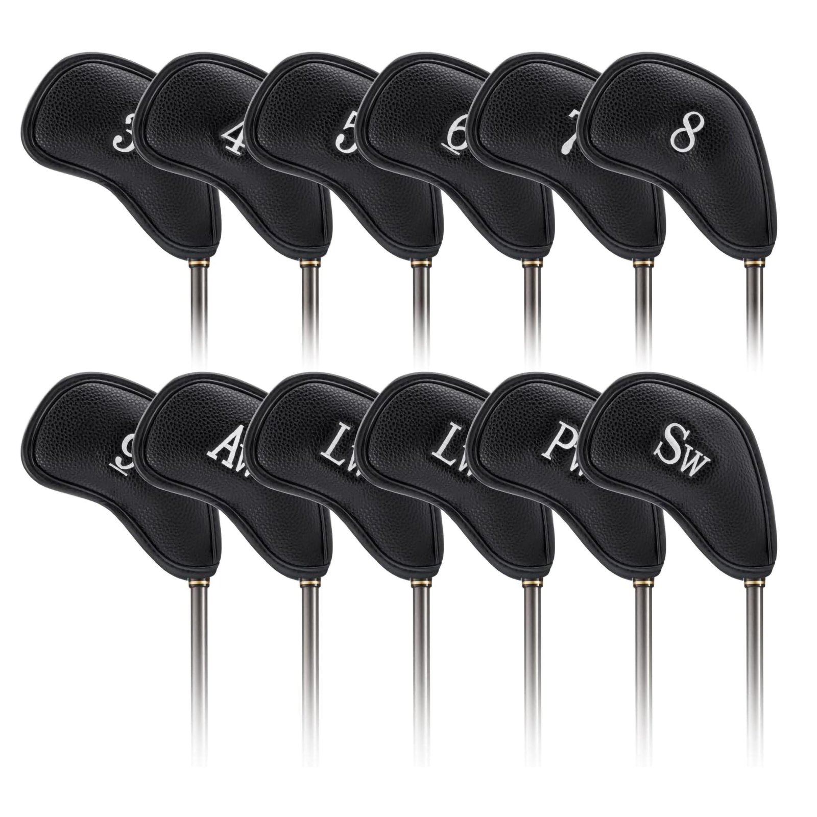 Head Covers Set Fit Most Irons 15598