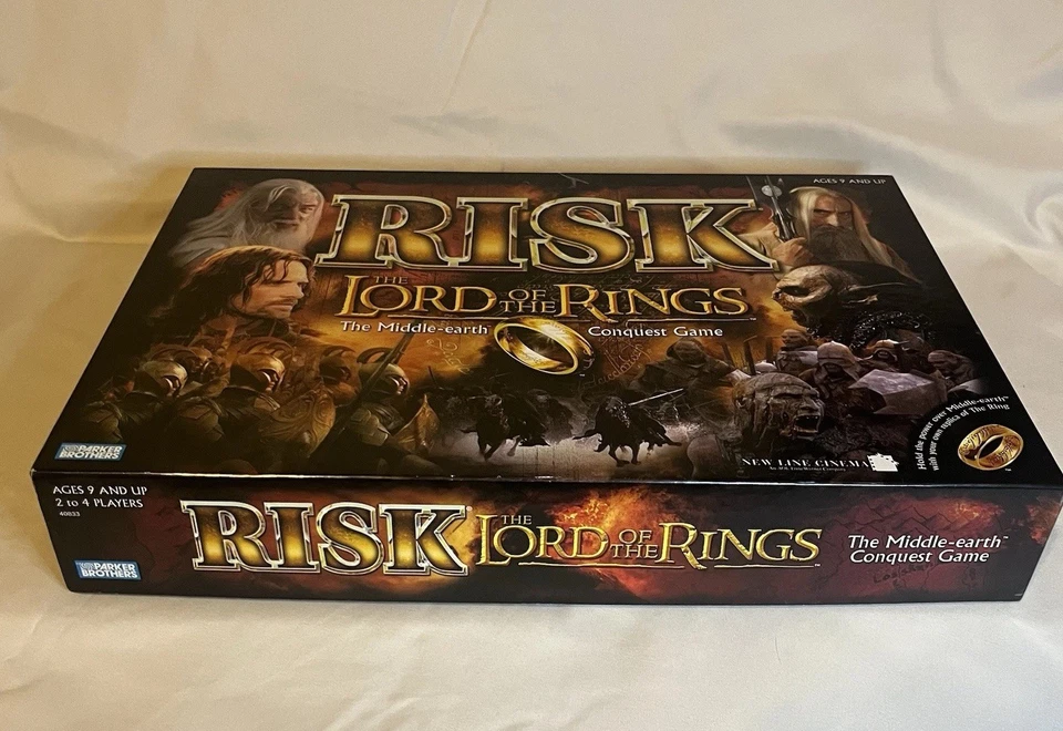 Risk: The Lord of The Rings Board Game 2002 Edition CIB W RING  Parker Brothers - Image 3 of 4