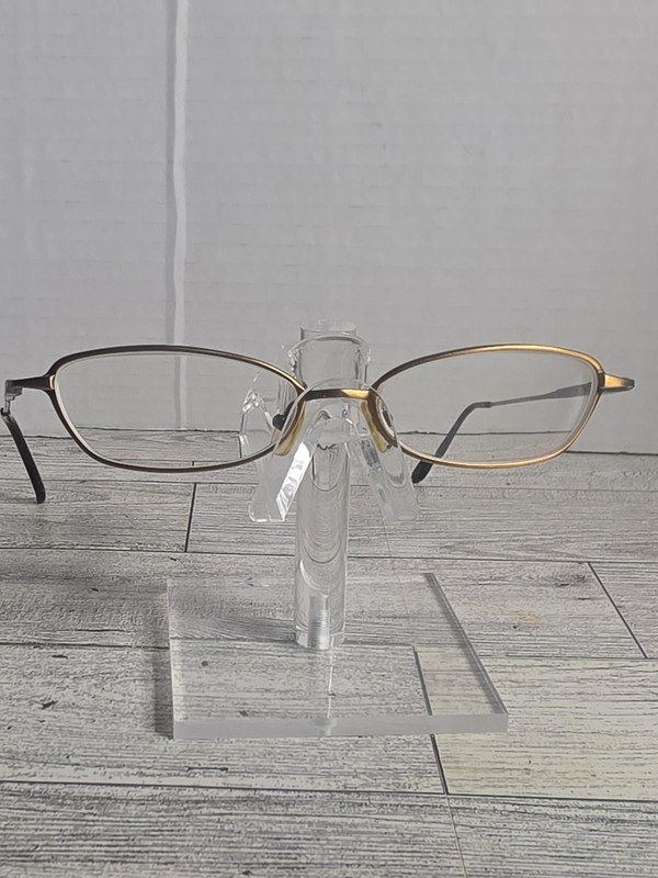 Nicole Miller A-Line Almond Pre-owned Women's Eyeglass Frames Only 50-13-136