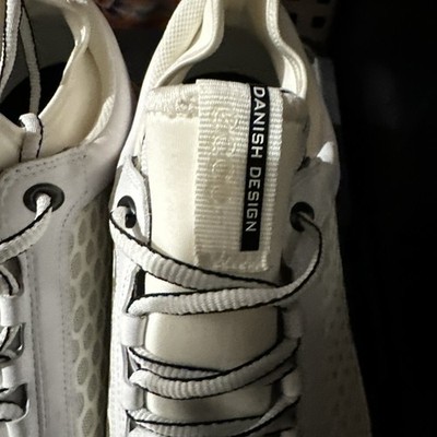 Ecco Gore-Tex Surround Danish Design White Shoes Tag US 11 EU 45