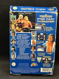 Nintendo NES - WWF WRESTLEMANIA STEEL CAGE CHALLENGE - TESTED - No Manual