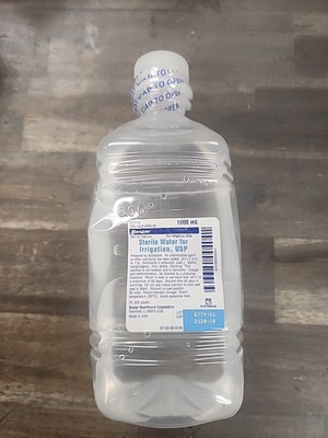 #ad Baxter Sterile Water for Irrigation 12 Pack 1000ml Bottles $2160.00