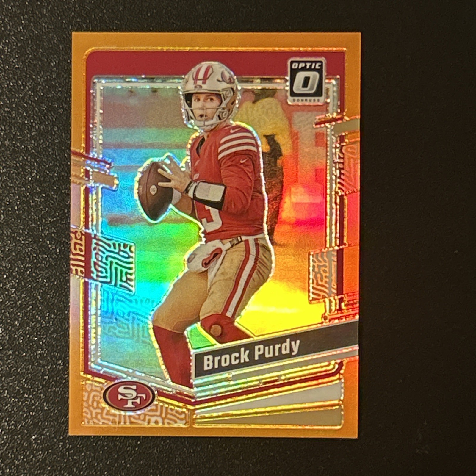 2023 Panini Donruss Optic Orange Brock Purdy 146/249 #168 San Francisco 49ers