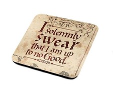 Harry Potter tazas posavasos - Mapa de merodeadores / Mapa del conductor del ron - Nuevo