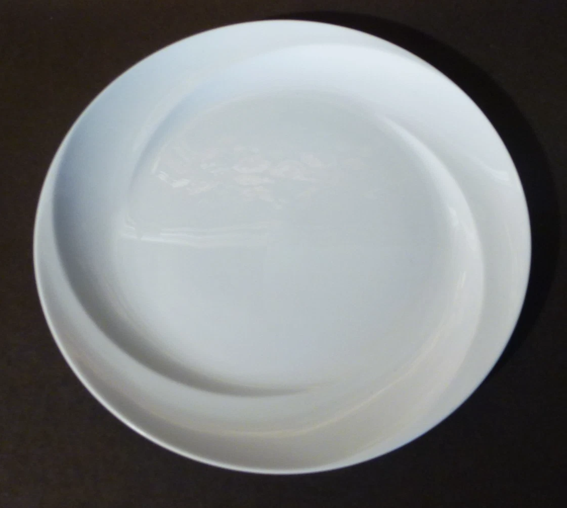 Wedgwood lot de 2 assiettes creuses pasta faïence moulée Patrician