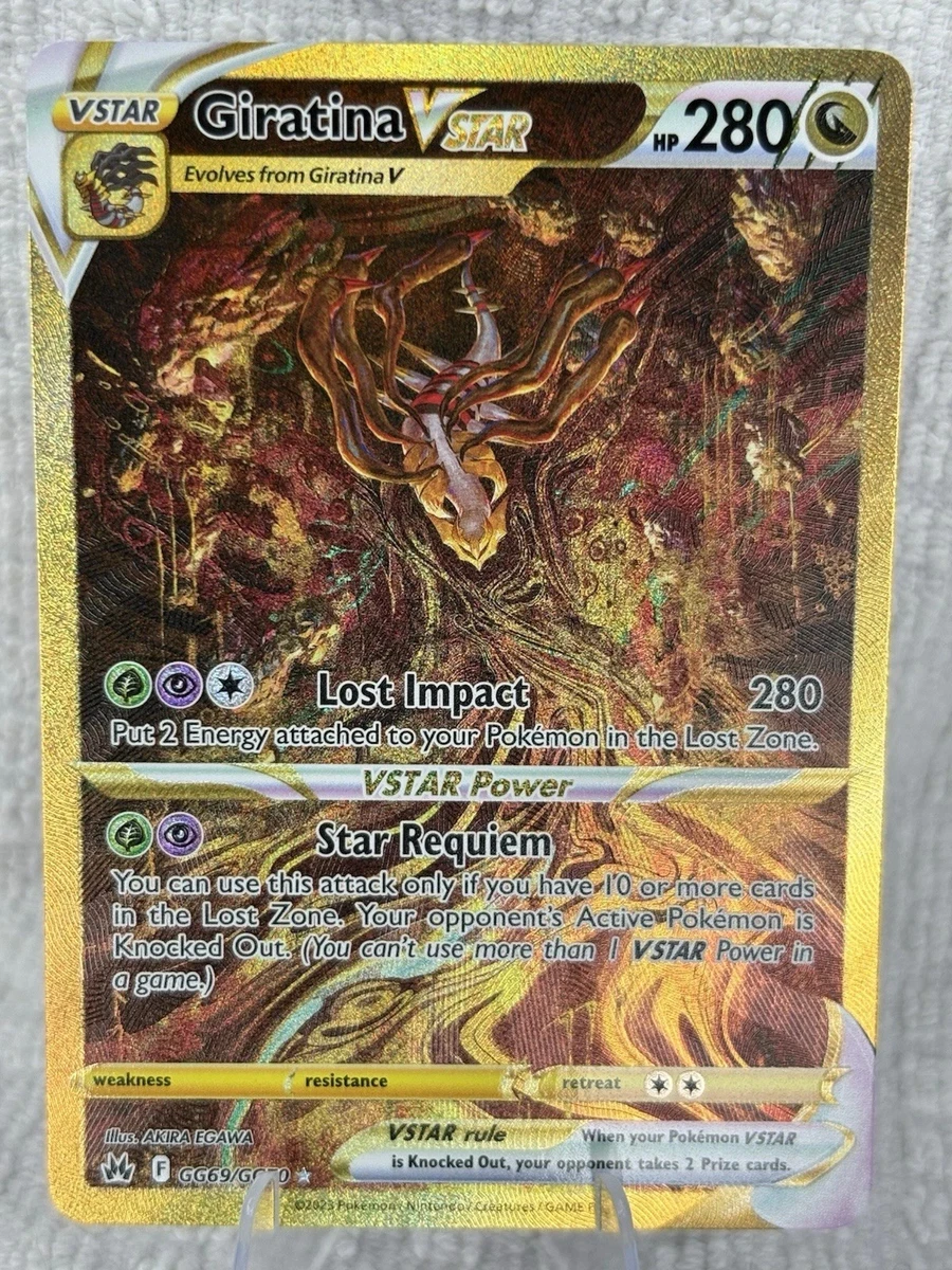 Giratina VSTAR GG69/GG70 Crown Zenith: Galarian Gallery for sale