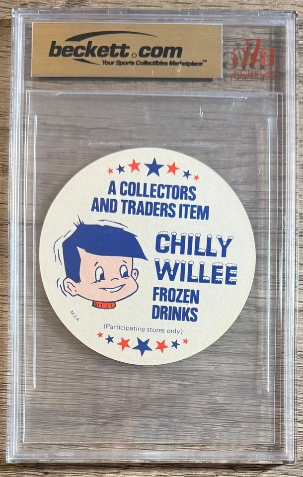 STEVE GARVEY 1977 CHILLY WILLIE DISCS VINTAGE BVG 10 PRISTINE #25 DODGERS - Image 2 of 2