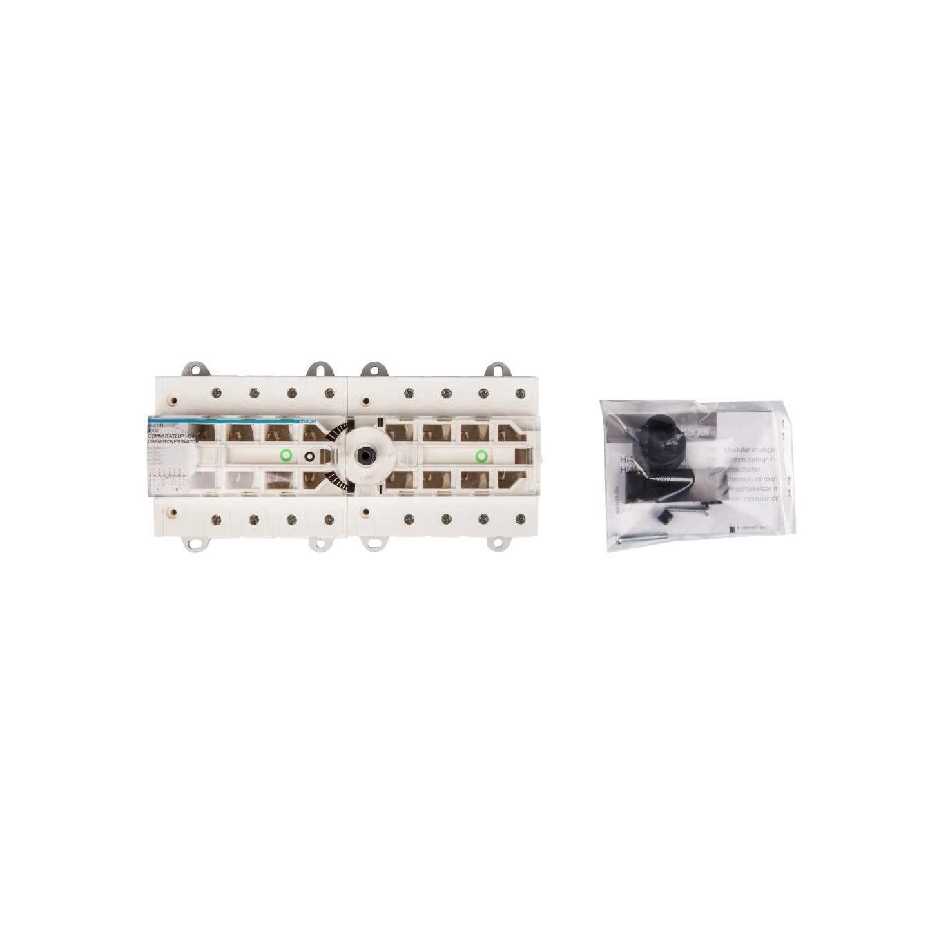 Hager Nero Interruttore A Levetta, Pulsante + Interruttore, - Immagine 2