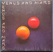 Paul McCartney & Wings VENUS & MARS - 12" Vinyl LP ALBUM GATEFOLD BEATLES VG/EX