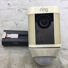 Ring Spotlight Cam Battery White