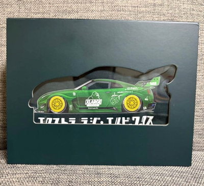 #ad SET MINI GT Nissan LB Silhouette WORKS GT R35 X LARGE Ver. Green Limited T Shirt $356.99