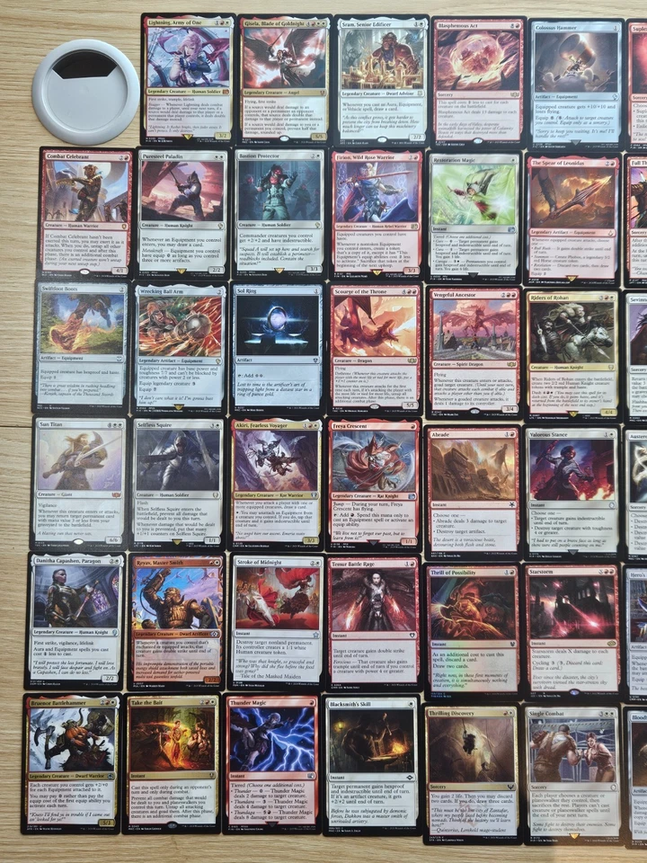 Custom Commander Deck ~ Stormforged ~ Lightning, Army of One ~ 100 Card Deck - Image 2 of 4