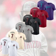 SALE!! Corbin Carroll #7 Arizona Diamondbacks 2025 Name & Number Fan Gifts