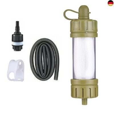 Portable Water Filter Straw, Mini Water Filter for Emergency Survival Gear,