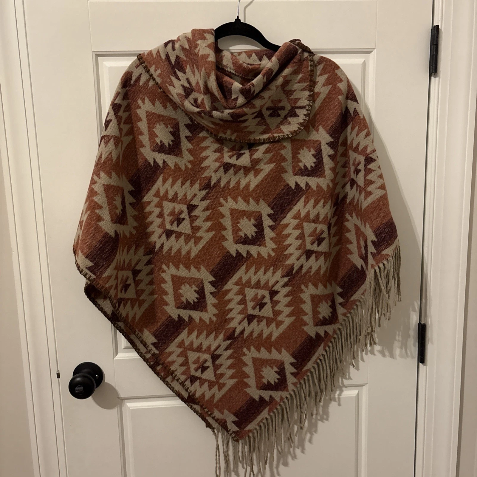 Aztec Style Poncho - One Size - Item#570