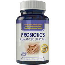 Advanced Probiotics Digestive Balance Gut Support Dietary Supplement 60 Capsules