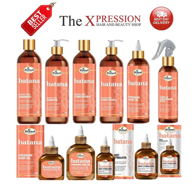 Difeel Batana Biotin Haaröl Shampoo Conditioner Spray Stimulator Next Day UK