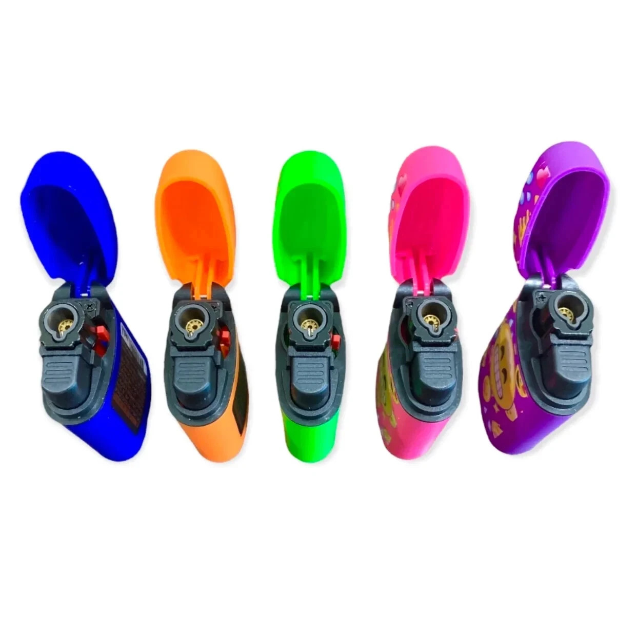 EAGLE TORCH EMOJI LIGHTER | Windproof | Butane Refillable | 20-Count Display