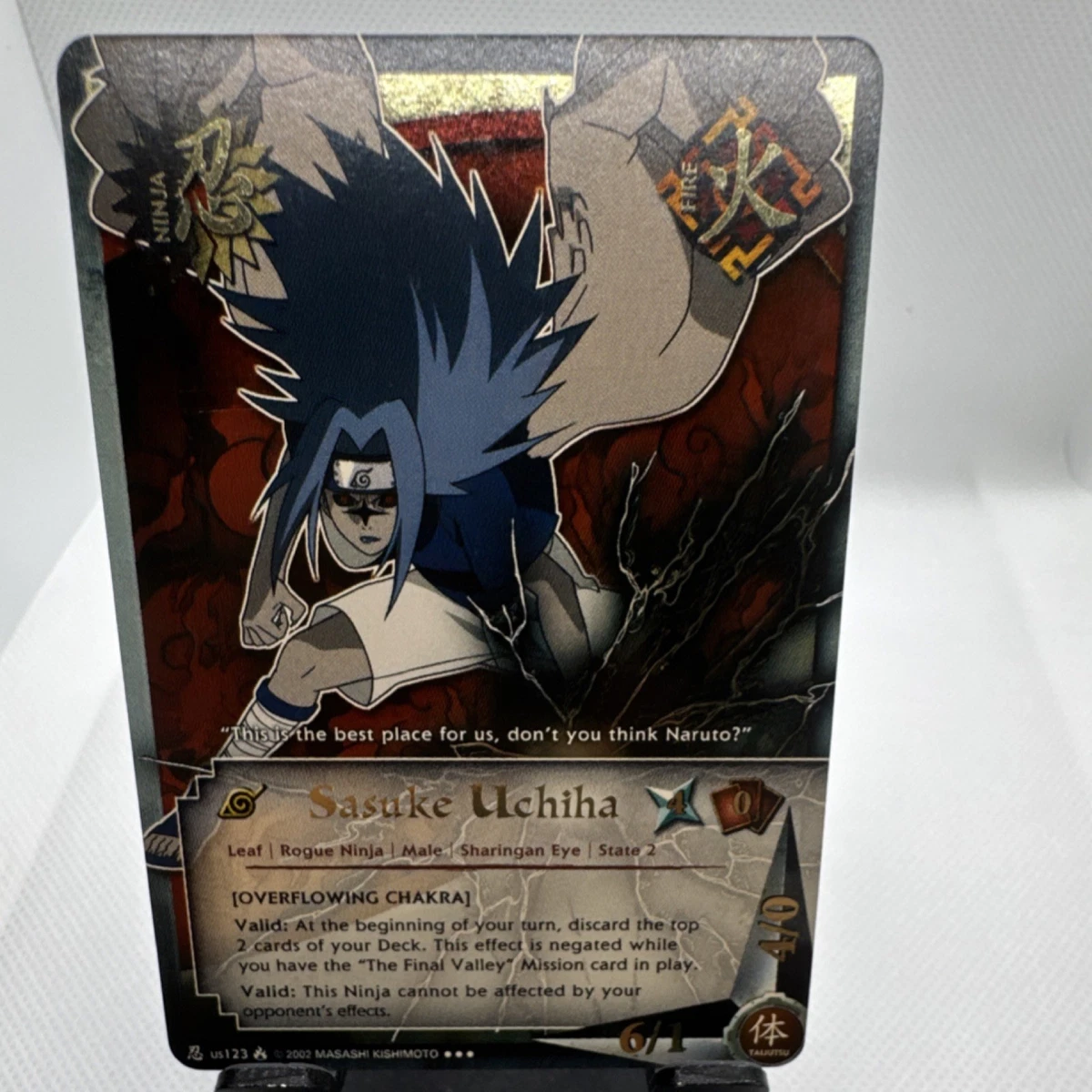 Sasuke Uchiha Card | eBay