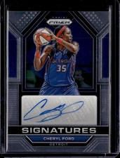2023 Panini Prizm WNBA #SG-CFD Cheryl Ford Signatures